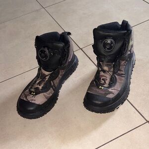 Under Armour fat tire Men's Black Camo BOA Boot